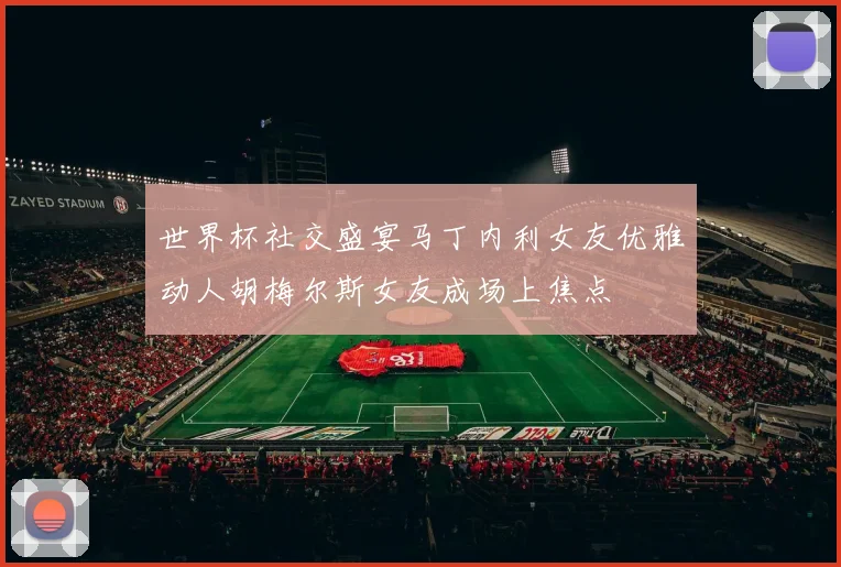 世界杯社交盛宴马丁内利女友优雅动人胡梅尔斯女友成场上焦点